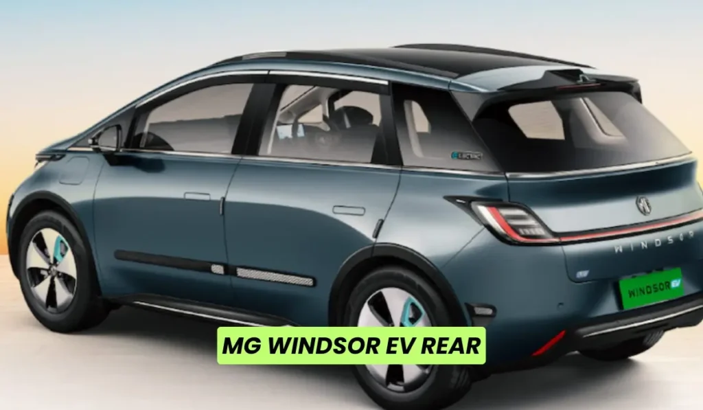 MG Windsor EV Rear View