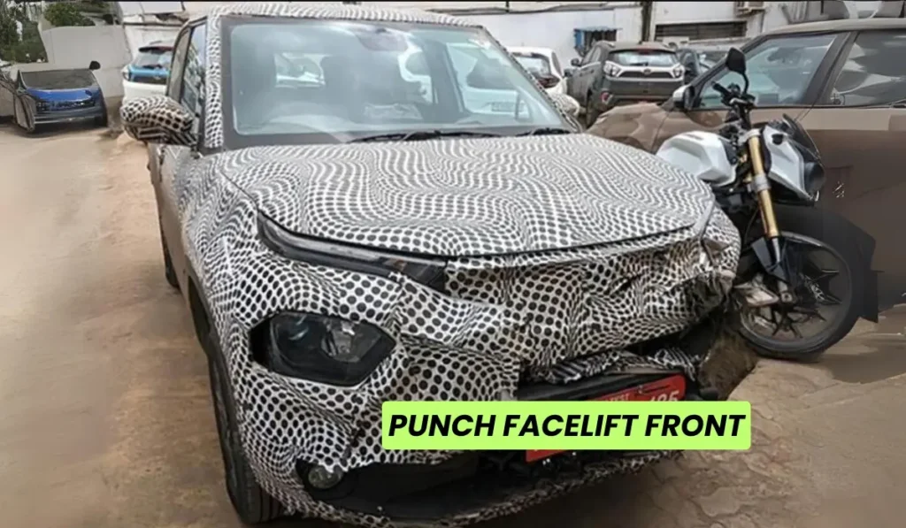 Tata Punch Facelift 2024 front