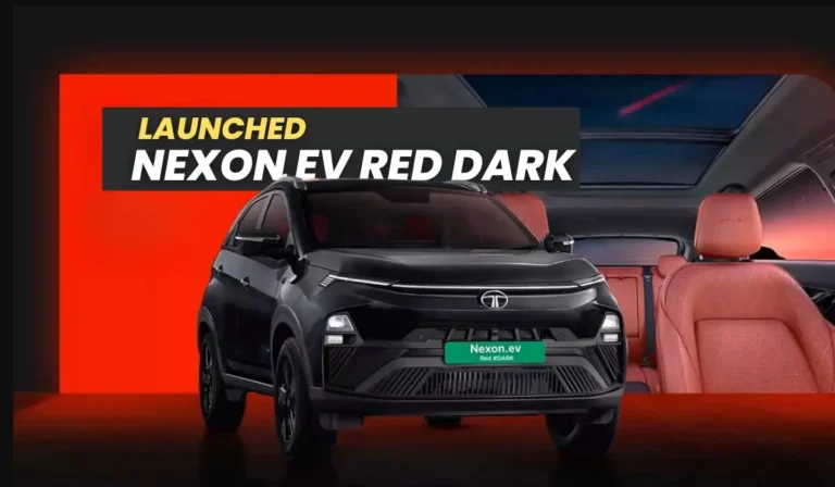 5 Must Know Features of Updated Tata Nexon EV Red Dark Edition