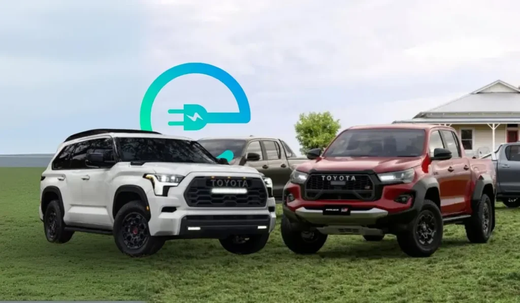 Toyota Fortuner and Hilux Models in hybrid variant