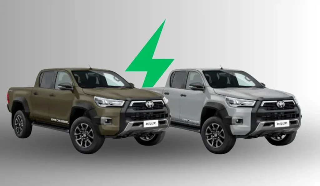 Toyota Hilux Hybrid MHEV Car