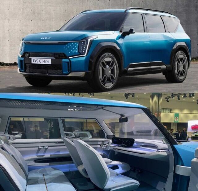 Kia EV9 Interior revealed