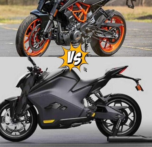Ultraviolette F77 and KTM 390