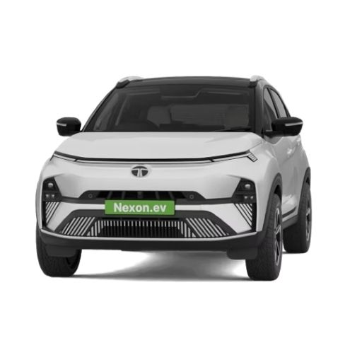 Tata Nexon EV Pristine white with dual tone