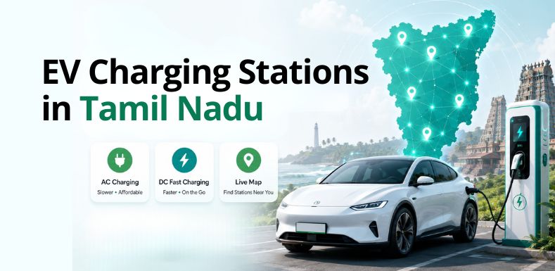 EV charging stations in Tamil Nadu with address, price, Connectors, and live map