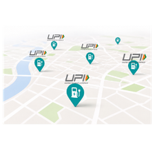 a map of UPI ev chargers in India